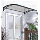 SHELTER SHELTER ADJUSTABLE POLYCARBONATE EMBOSSED TRANSPARENT PREMIUM