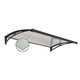 SHELTER SHELTER ADJUSTABLE POLYCARBONATE EMBOSSED TRANSPARENT PREMIUM